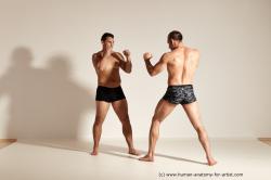 Fighting reference poses of Norbert & Radan